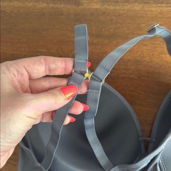 NWT Lively Gray Wireless T-Shirt Bra with Seamless Molded Cups - Picture 5 of 5
